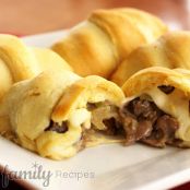 Cheesesteak Crescent Rolls