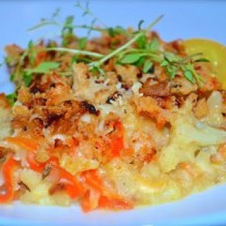 Cauliflower and Cheese Casserole