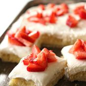 Strawberry Shortcake SheetCake