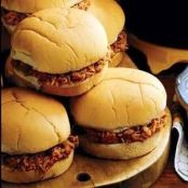 Barbecued Chicken sandwiches