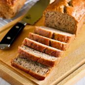 Banana Cream Cheese Bread