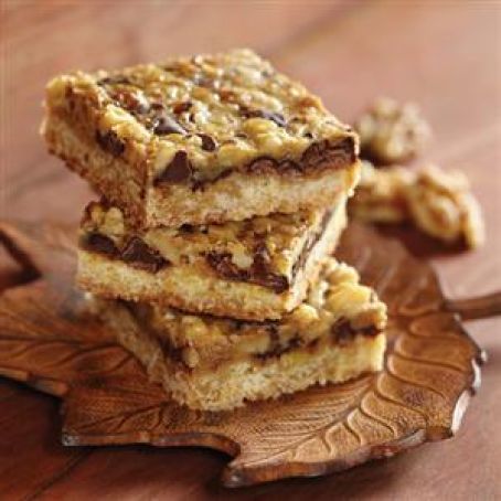 MAPLE CHOCOLATE WALNUT BARS