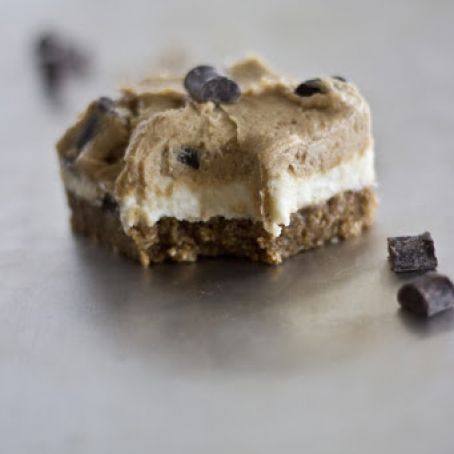 Cookies - No-Bake Cookie Dough Cheesecake Bars