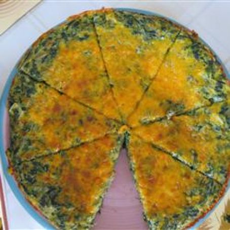 Spinach and Potato Frittata
