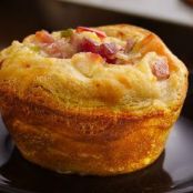 Cheesy Ham and Apple Cups