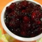 Grand Marnier Cranberry Sauce