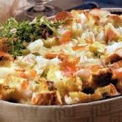 Lobster Brunch Strata