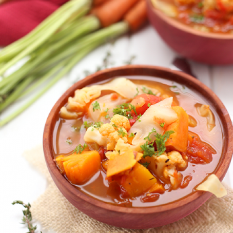 Fall Detox Vegetable Soup Recipe - (4.4/5)