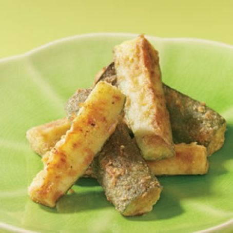 ZUCHINI STICKS--OVEN FRIED