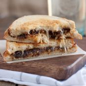 French Onion Grilled Cheese Sandwich