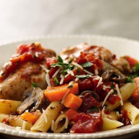 Slow-Cooker Rustic Italian Chicken