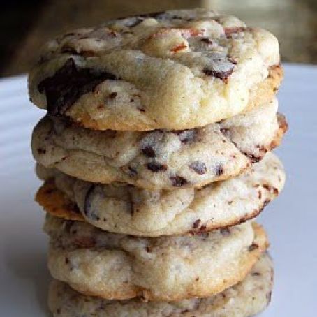 Dark Chocolate and Almond Cookies