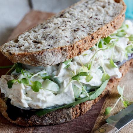 Chicken salad sandwich