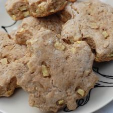 Autumn Cinnamon Apple Biscuits