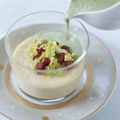 Joel Robuchon's Frothy Lettuce Soup with Onion Custard