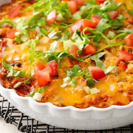 Skinny Mexican Chicken Casserole