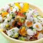 Scallop Ceviche with Candied Citrus