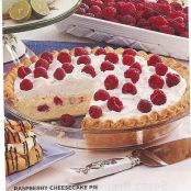 Raspberry Cheesecake Pie