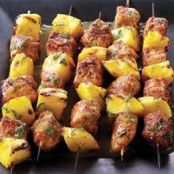 Pork and Mango Kabobs