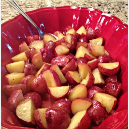 Honey Roasted Mini Red Potatoes