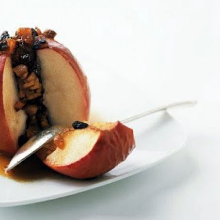 BAKED STUFFED APPLES w/DRIED FRUIT