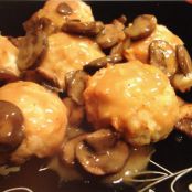 Chicken Marsala Meatballs