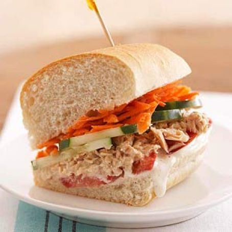 SALMON****Salmon Salad Sandwich Spread (Eating Well)