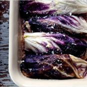 RADICCHIO ROLLS w/RICOTTA & WALNUTS
