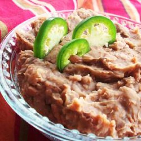Refried Beans Without the Refry