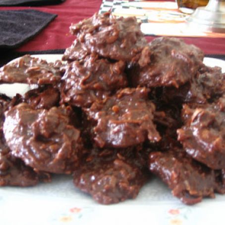 Chocolate Coconut Cookies