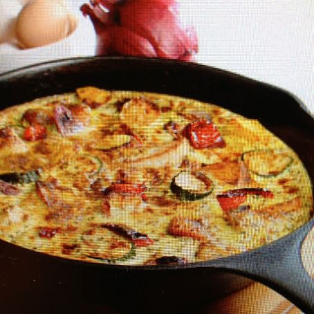 Fritatta: Garden Vegetable Fritatta