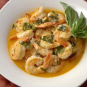 Spicy Basil Shrimp