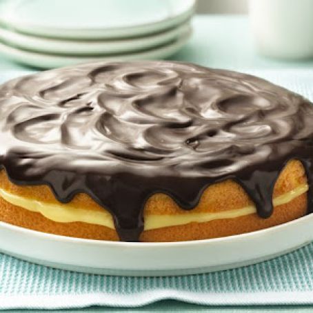 BOSTON CREAM PIE  {betty crocker}