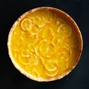 Lemon-Honey Tart with Salted Shortbread Crust