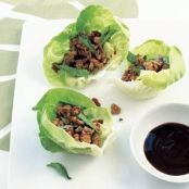 Turkey Lettuce Wraps with Southeast Asian Flavors