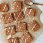 VEGAN CARAMEL CHAI BLONDIES