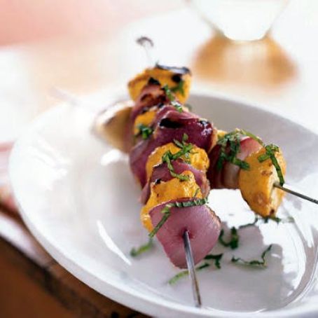 Indian-Spiced Grilled Baby Squash