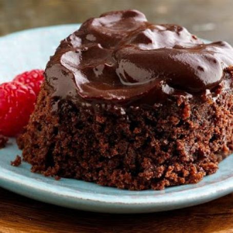Vegan Slow-Cooker Fudgy Pudding Cake