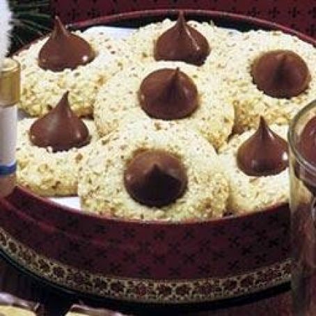 Butter-Nut Chocolate Topped Cookies