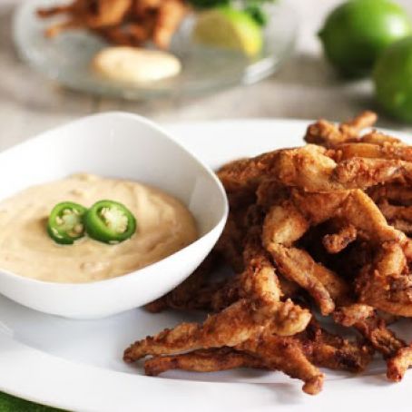 Light and Crispy Frog Legs