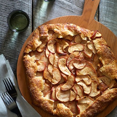 A Rustic, French Apple Galette Recipe