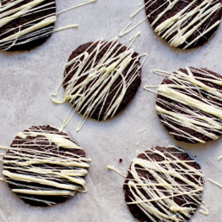 Mexican Chocolate Icebox Cookies