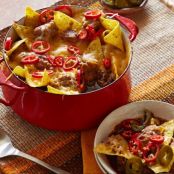 Nacho Topped Chili Pot