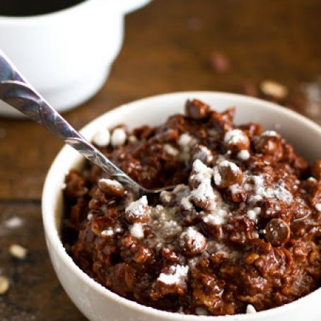 Double chocolate oatmeal