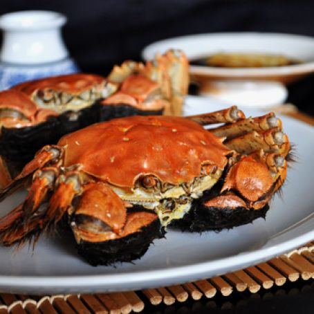 Steamed Hairy Crabs