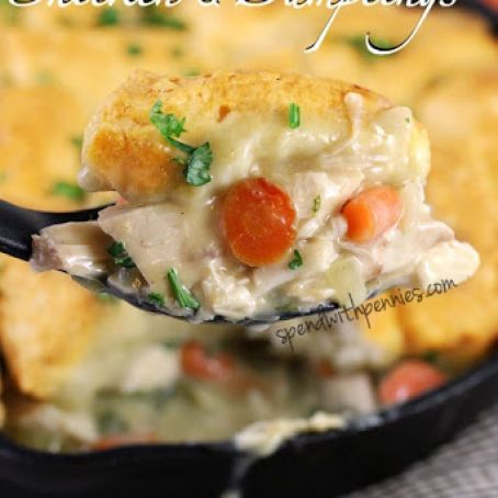 Skillet Chicken & Dumplings