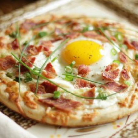 Yummy Breakfast Pizza