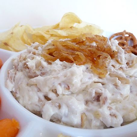 Ina's Pan-Fried Onion Dip