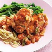 Easy Chicken Cacciatore
