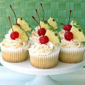Pina Colada Cupcakes